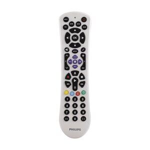 Philips 4-Device Universal Remote Control Pearl White